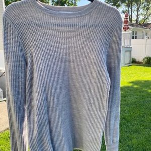 GREY KNITTED SWEATER